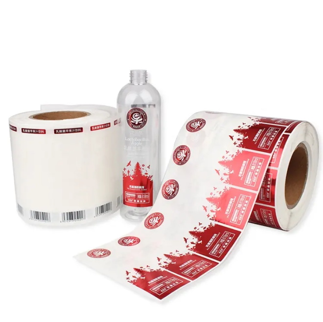 custom waterproof food drink bottle labels