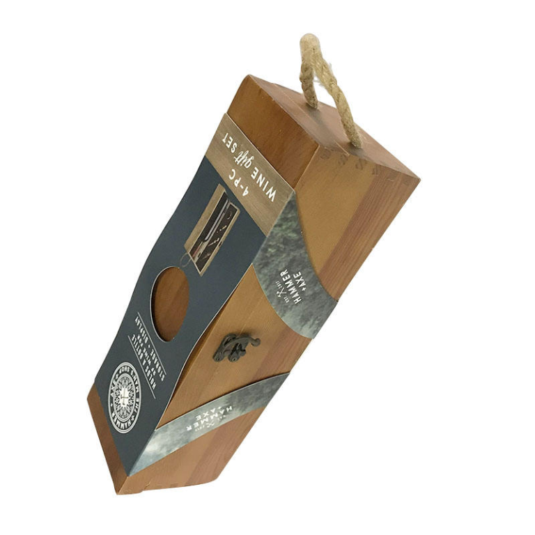 book-shaped wine boxes-wood