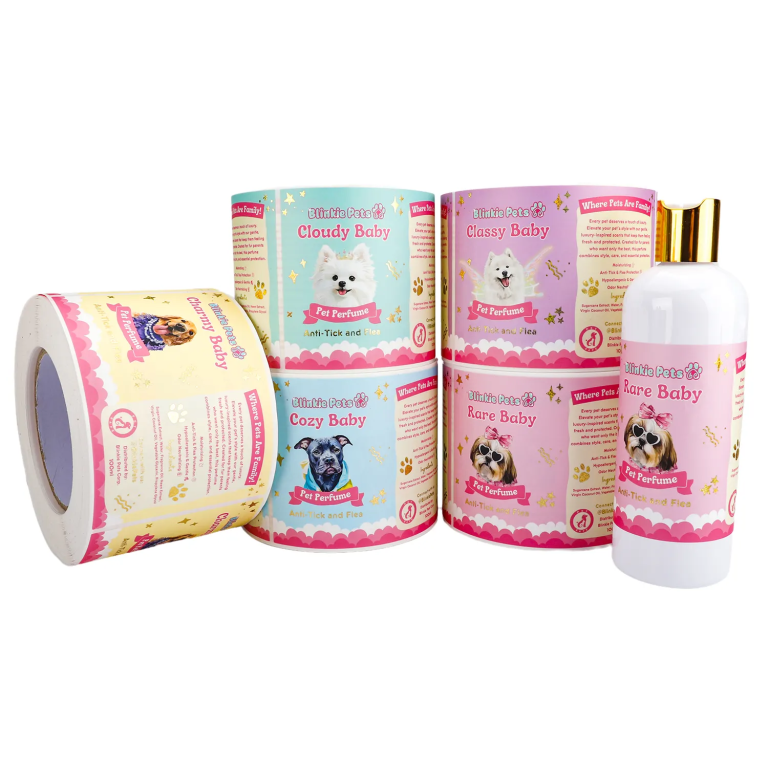custom pet product labels