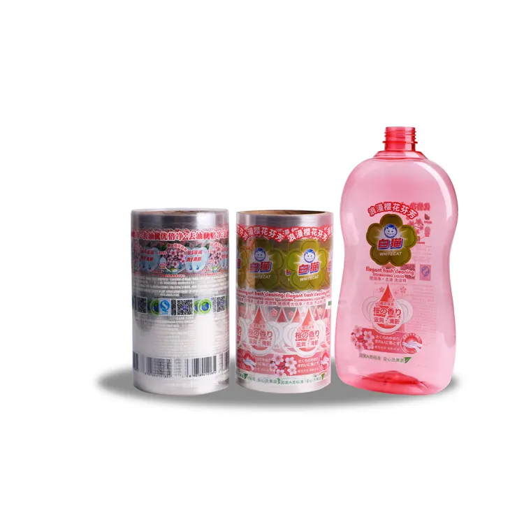 Custom Dishwashing Liquid Detergent Labels