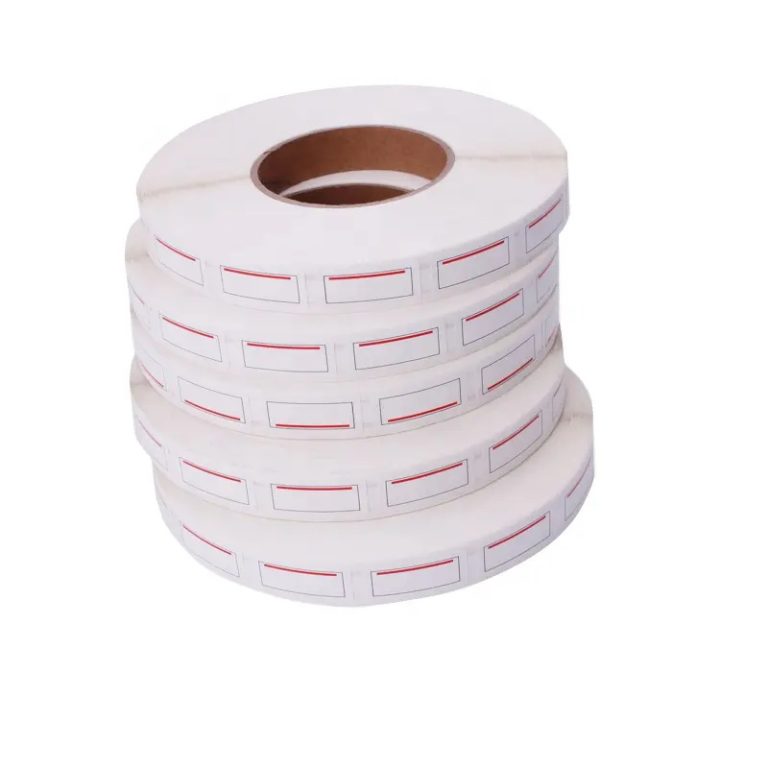 custom self adhesive blank thermal paper labels