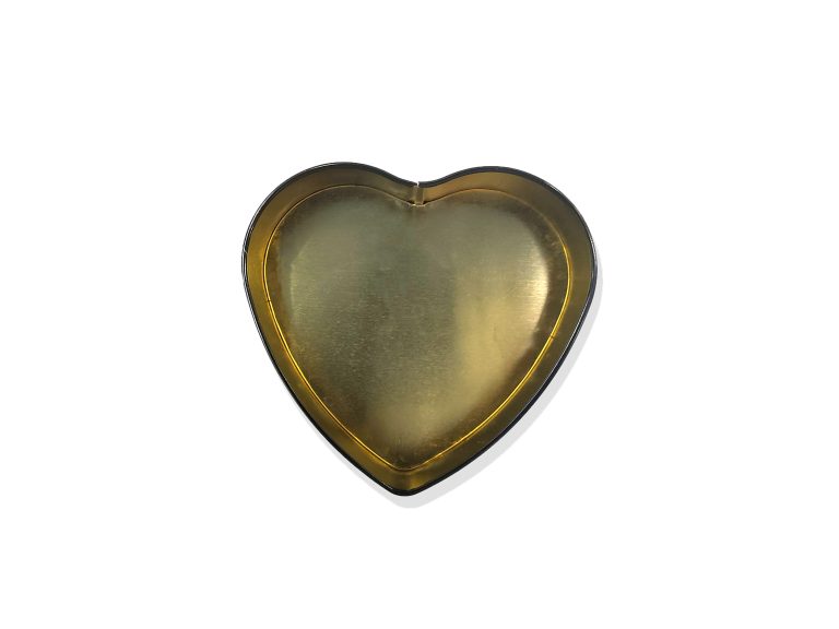 Heart shaped iron box