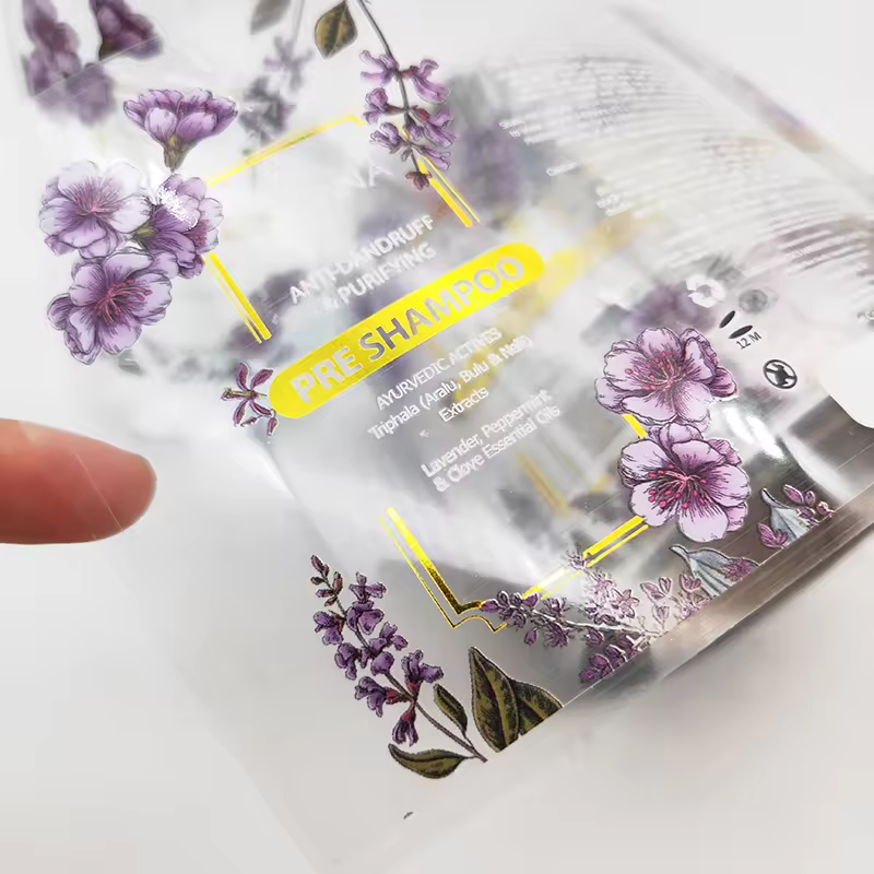 Custom Clear Vinyl Waterproof Bottle Labels Printing Custom Clear Vinyl Waterproof Bottle Labels Printing