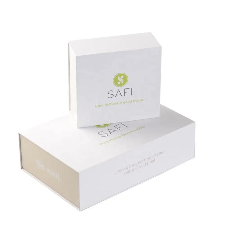 Custom Elegent Magnetic Closure Skin Care Boxes - Make Up Bottle ...