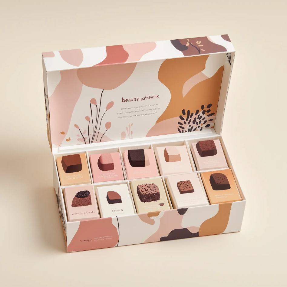 New Design Chocolate Clamshell Custom Cardboard Packaging Box - Custom ...