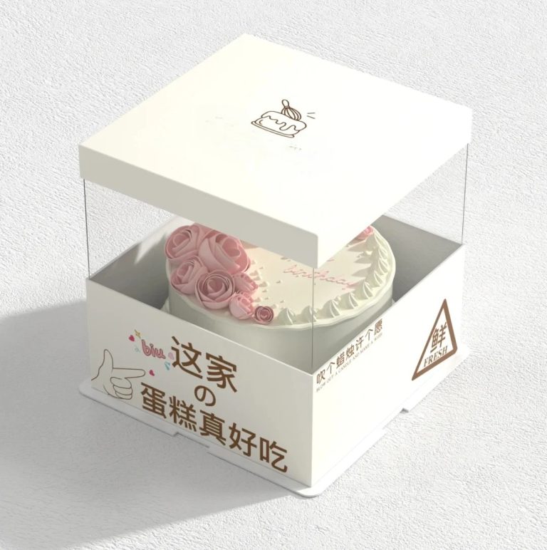 custom cake boxes with window