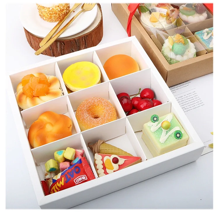custom pastry boxes with window